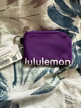 Lululemon Clippable Pouch Purple